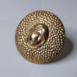 Vintage Lightweight Metal Scarf Slide